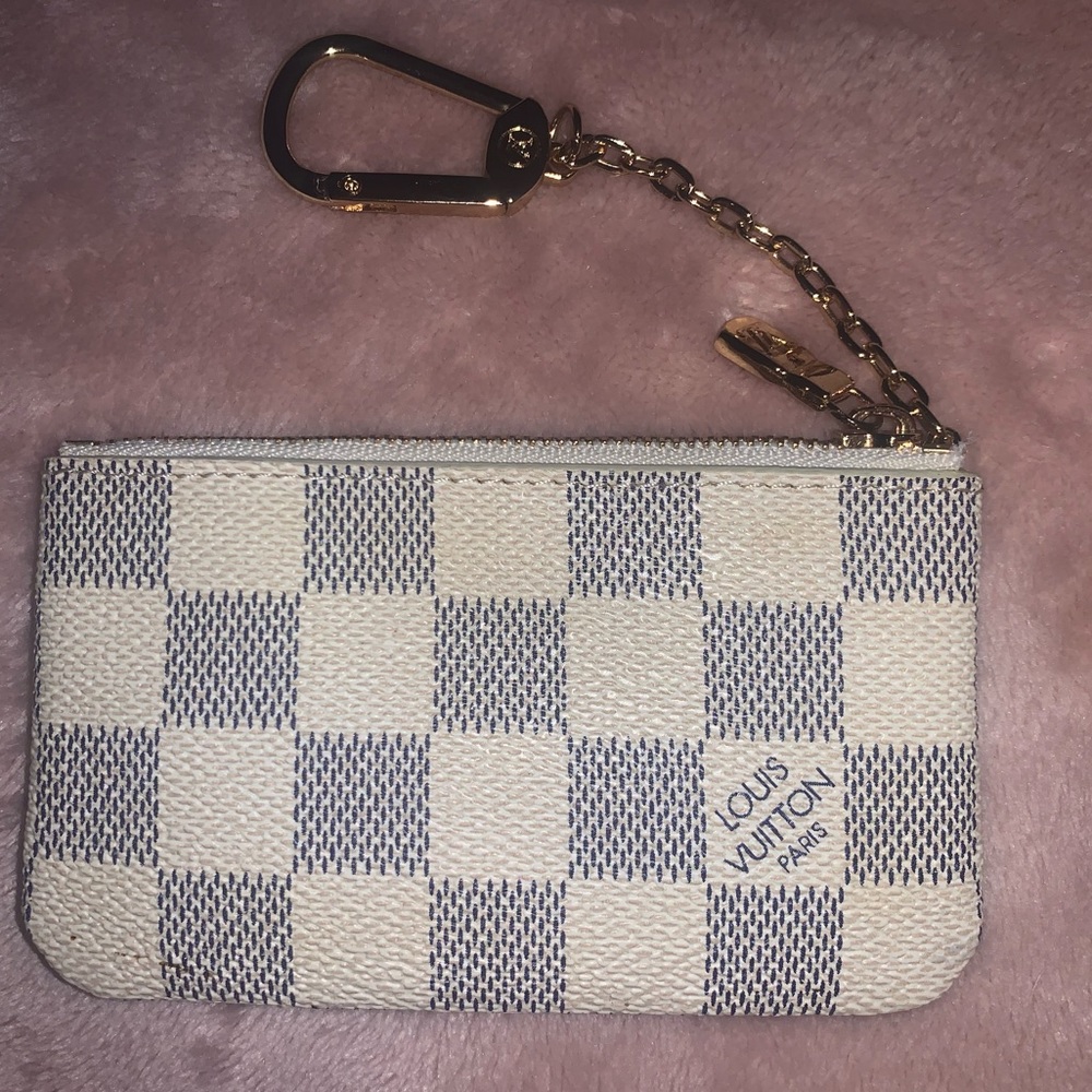 COPY - Authentic Louis Vuitton Damier Azur card and key holder